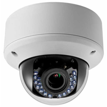 Securitytronix TVI-AC314D Outdoor Day & Night 2MP HD-TVI IR Dome Camera, White