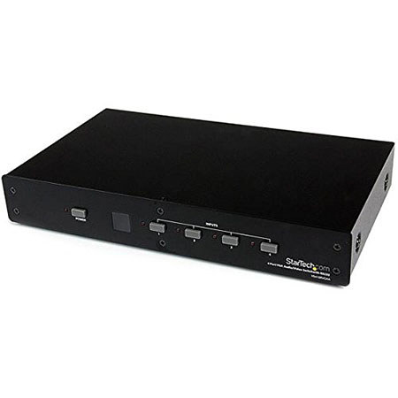 StarTech 4 Port VGA Video Audio Switch with RS232 Control