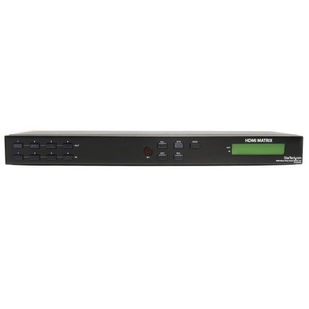 StarTech 4x4 HDMI Matrix Video Switch Splitter with Audio and RS232