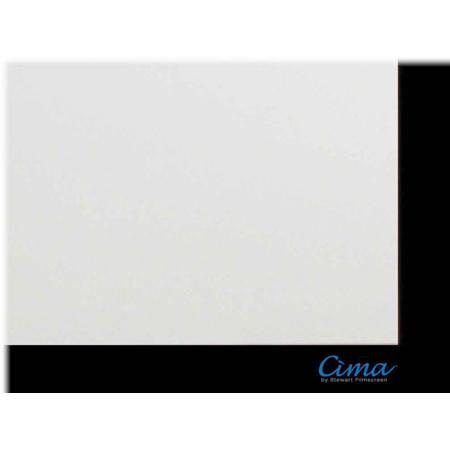 Stewart Filmscreen Cima 123" 16:9 Neve White Fixed Frame Projector Screen
