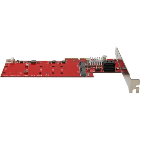 StarTech SSD RAID Controller Card with 2x M.2 NGFF and 2x SATA III Ports