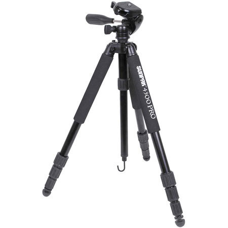 Sunpak 620430 4300 Pro Tripod with 3 Way Pan Head