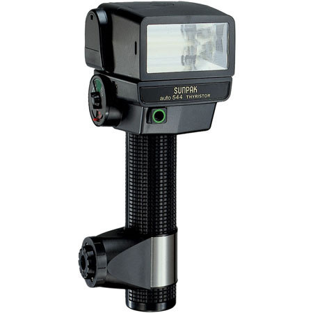 Sunpak 544 Auto Handle Mount Flash, Guide Number 140 ISO 100 ft. #0544