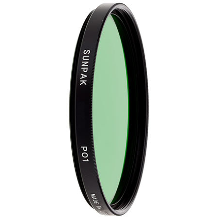 Sunpak CF7212G11 58mm #11 Glass Filter - Yellow / Green