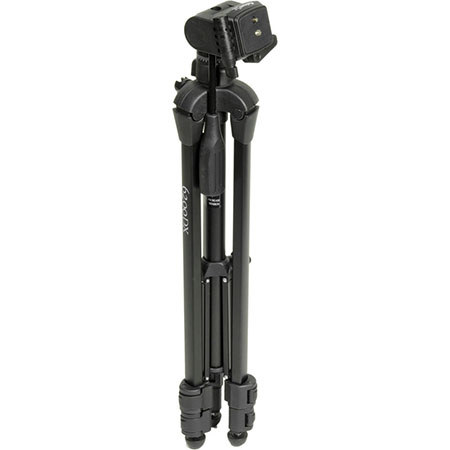 Sunpak 6200DX 3 Section Aluminum Digital Tripod with 3-Way Panhead, 4.4lbs Capacity, 61.2" Maximum Height