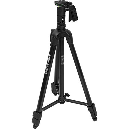 Sunpak 6600DX 3 Section Aluminum Tripod with Pistol Grip Ball Head