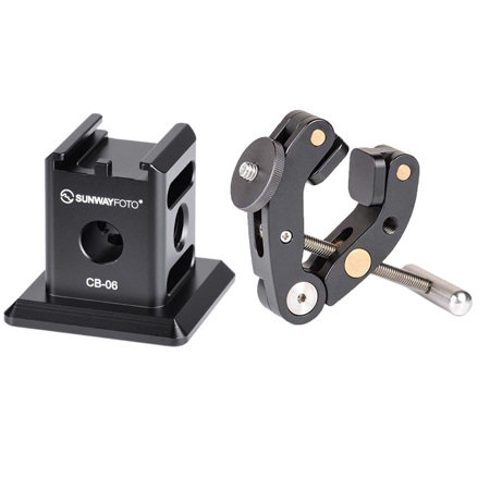 SunwayFoto CB-06 Cold Shoe Adapter and GA-01 Magic Arm Kit