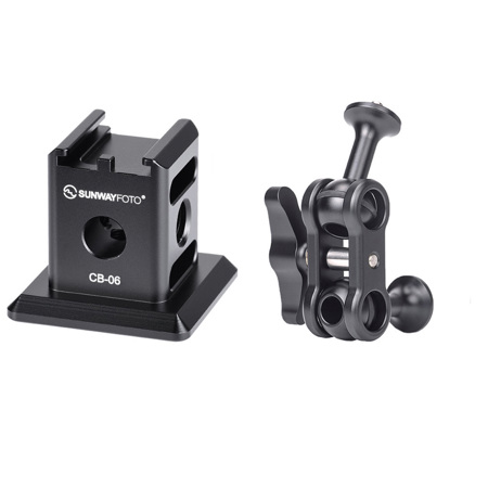 SunwayFoto CB-06 Cold Shoe Adapter and GA-02 Magic Arm Kit