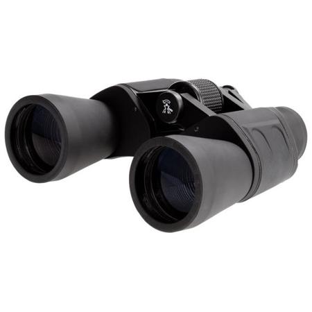 Sun Optics 7x50 Porro Prism Binocular, 6.8 Degree Angle of View, Rubber Armored