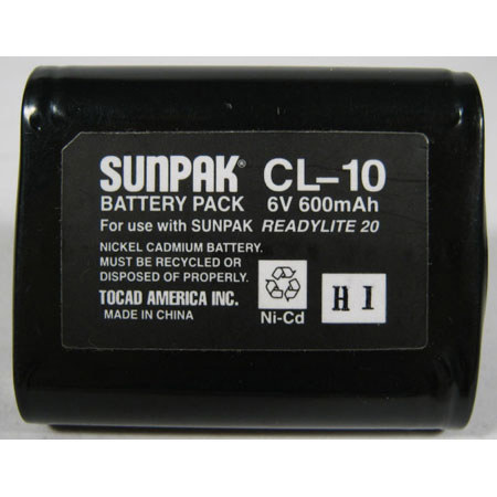 Sunpak 56RL CL-10 Ni-Cad Battery Pack for Readylite 20