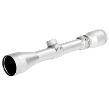 Sun Optics 3-9x40 Hunter Plus Riflescope, Duplex Reticle, Matte Chrome, 1" Tube
