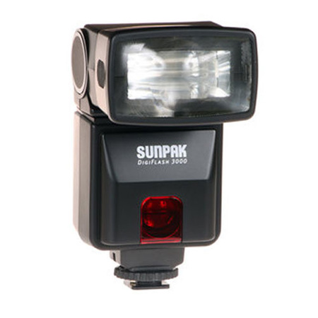 Sunpak DF3000 TTL Digital Flash for Nikon DSLR Cameras
