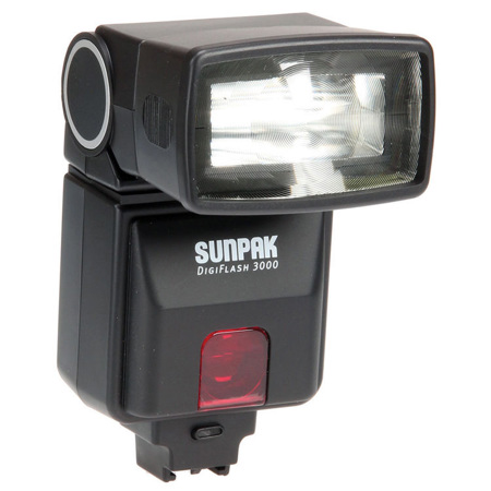 Sunpak DF3000 TTL Digital Flash for Sony and Minolta Cameras