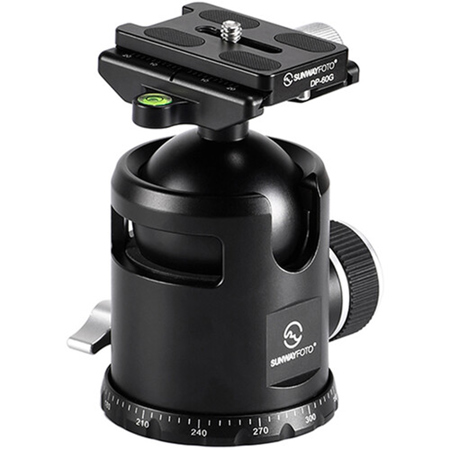 SunwayFoto EB-52 EPIC Series Traveler Ball Head with Quick Release Plate