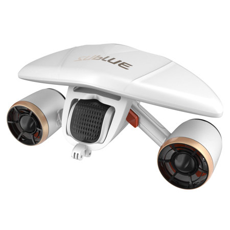 Sublue Whiteshark Mix Pro Under Water Scooter, White Gold