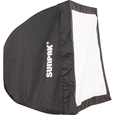 Sunpak Platinum Plus Series Ultra White Softbox, 14x14" (35.5x35.5cm), for the MPP 500, MPP 800 & MPP 1000 Monolights.