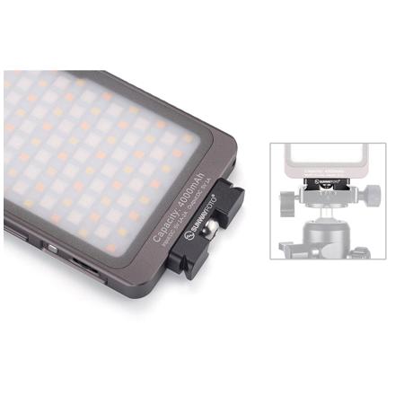 SunwayFoto DP-12 12mm Dedicated Video Light Mini Quick-Release Plate
