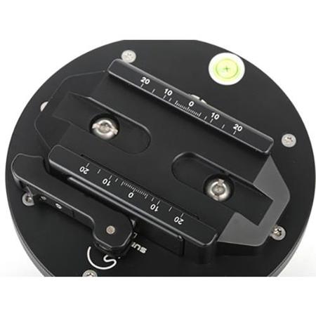 SunwayFoto DYH-120TRO Leveling Base with DDC-100 Clamp