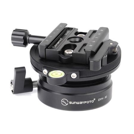 SunwayFoto DYH-90I Leveling Base with DLC-60L Duo-Lever Clamp