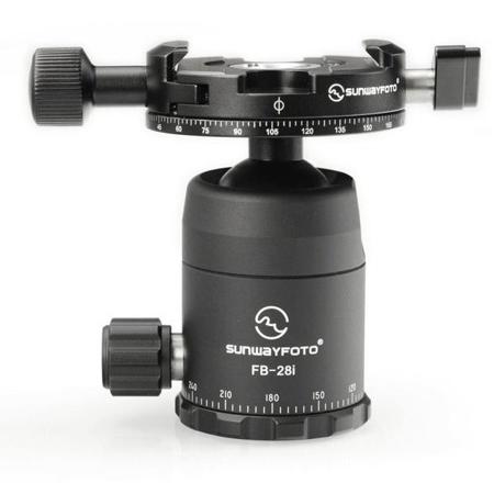 SunwayFoto FB-28iDDHi 28mm Ballhead with DDH-06 Panning Clamp