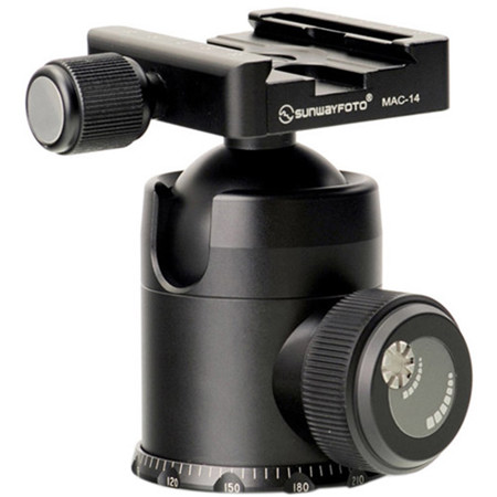 SunwayFoto FB-44II Classic Ball Head with MAC14 Clamp