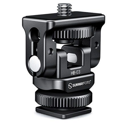 SunwayFoto HB-03 Hot Shoe Tilt Head