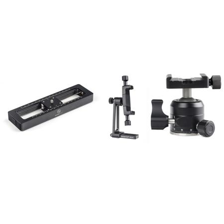SunwayFoto Phone Clamp Combo with Ball Head, M1+CPC-02+XB-28