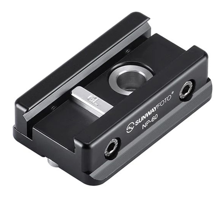 SunwayFoto NP-60 NATO Picatinny Arca-Swiss Tripod Dovetail Mount Adapter