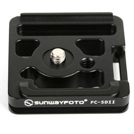 SunwayFoto PC-5DII Custom Quick-Release Plate for Canon 5D MarkII Camera