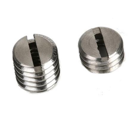 SunwayFoto TN-3 Stainless Steel Slotted Post Type 1/4" to 3/8" Tripod Adapter/Bushing, 5 Pieces