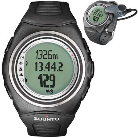 Suunto X6HR Heart Rate Monitor and Altimeter Watch, with Composite Housing.