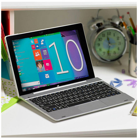 Supersonic SC-1032WKB 10.1" Touch Notebook, Atom x5, 2GB, 32GB Flash Memory,W10H