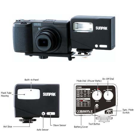 Sunpak PF20XD Variable Power Flash for All Digital Cameras