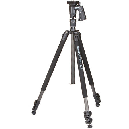 Sunpak UltraPro 423 3-section Carbon Fiber Tripod with Pistol Grip Head