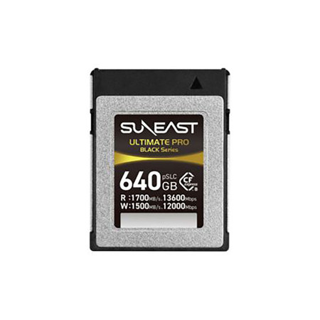 Suneast Ultimate Pro BLACK Series 640GB CFexpress Type B Memory Card
