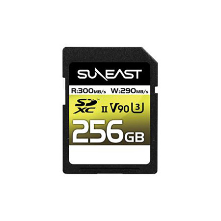 Suneast Ultimate Pro 256GB UHS-II V90 SDXC Memory Card