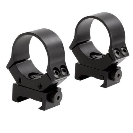 Sun Optics 30mm Adjustable Standard Dovetail Ring, Pair, Satin Black