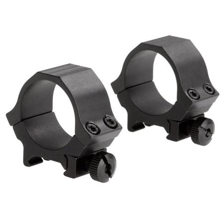 Sun Optics 30mm Sport Ring, Low, Pair, Satin Black