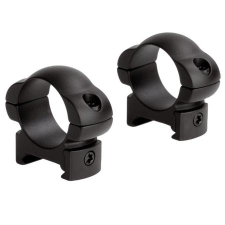 Sun Optics 1" Low Steel Sport Ring with Recoil key, Pair