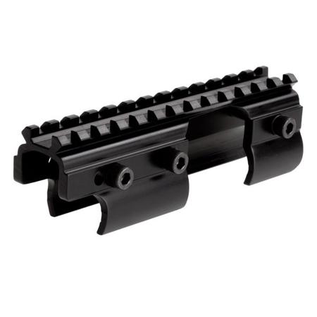 Sun Optics Rail Mount for Ruger MK I & II Non-Drilled Handguns, Black Matte
