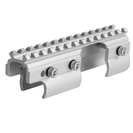 Sun Optics Rail Mount for Ruger MK I & II Non-Drilled Handguns, Stainless Steel