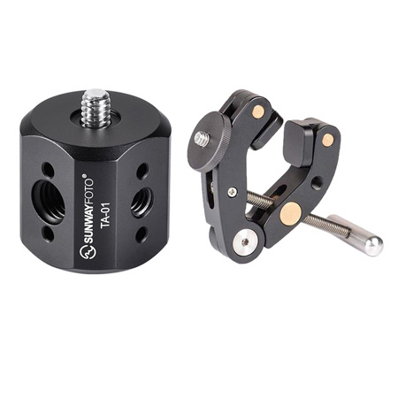 SunwayFoto TA-01 Tripod Mounting Socket Adapter and GA-01 Magic Arm Kit