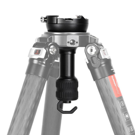 SunwayFoto TA-75LC 75mm Tripod Half Ball Bowl Adapter with Clamp