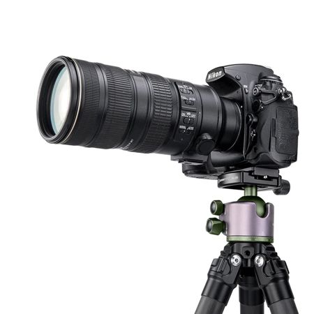SunwayFoto TH-40S 40mm Low-Profile Ball Head with Arca Swiss Clamp and QR Plate