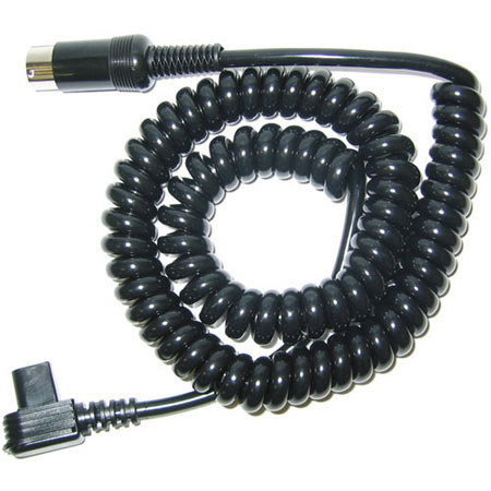 Sunpak 2 Pin Coiled Connector Cord High Voltage Flashes