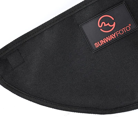 SunwayFoto TSB-01 Universal Heavy-Duty Tripod Stone Bag, Black