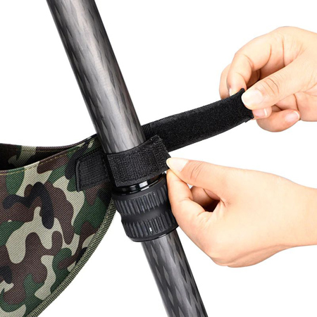 SunwayFoto TSB-02 Universal Heavy-Duty Tripod Stone Bag, Camouflage