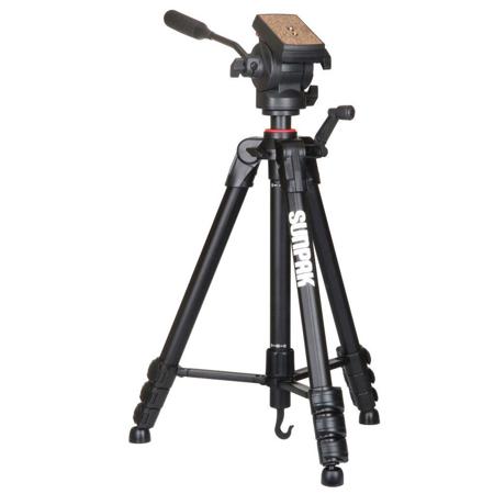 Sunpak VideoPro-M 4 4-Section Aluminum Tripod with True Fluid Pan Head