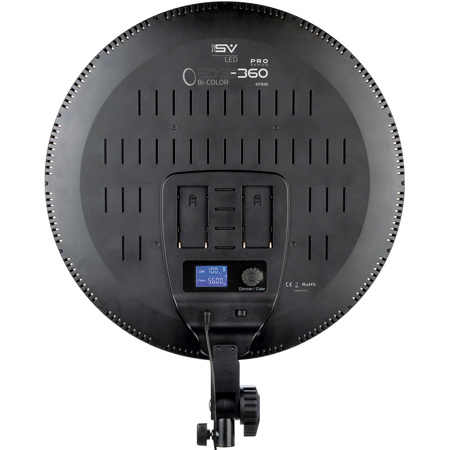 Smith-Victor Edge360 Pro 18" 75W Bi-Color LED Panel with Battery Power Kit