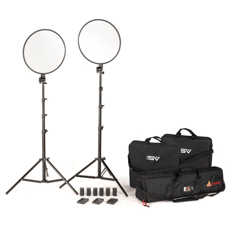 Smith-Victor Edge360 Pro 18" Daylight LED 2-Light Kit with 2x 18" Daylight LED Panel